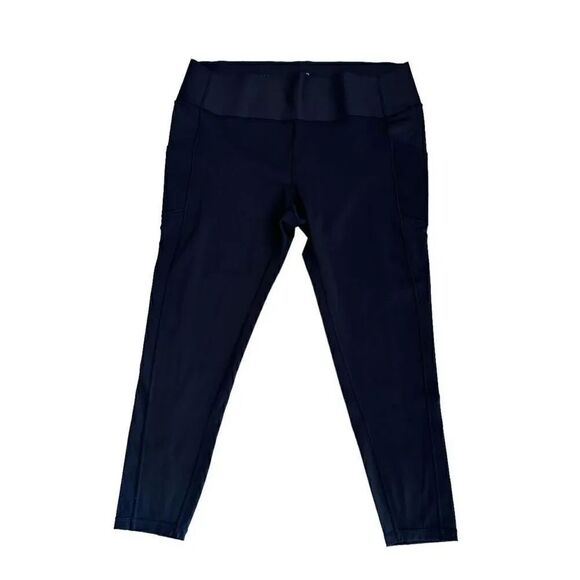 GapFit Sculpt Revolution Blue Sporty Yoga Casual High Rise Y2K SZ XXL #1947 - Picture 1 of 11